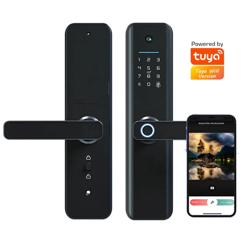 Cerradura Inteligente Wifi Huella App Tuya Smart