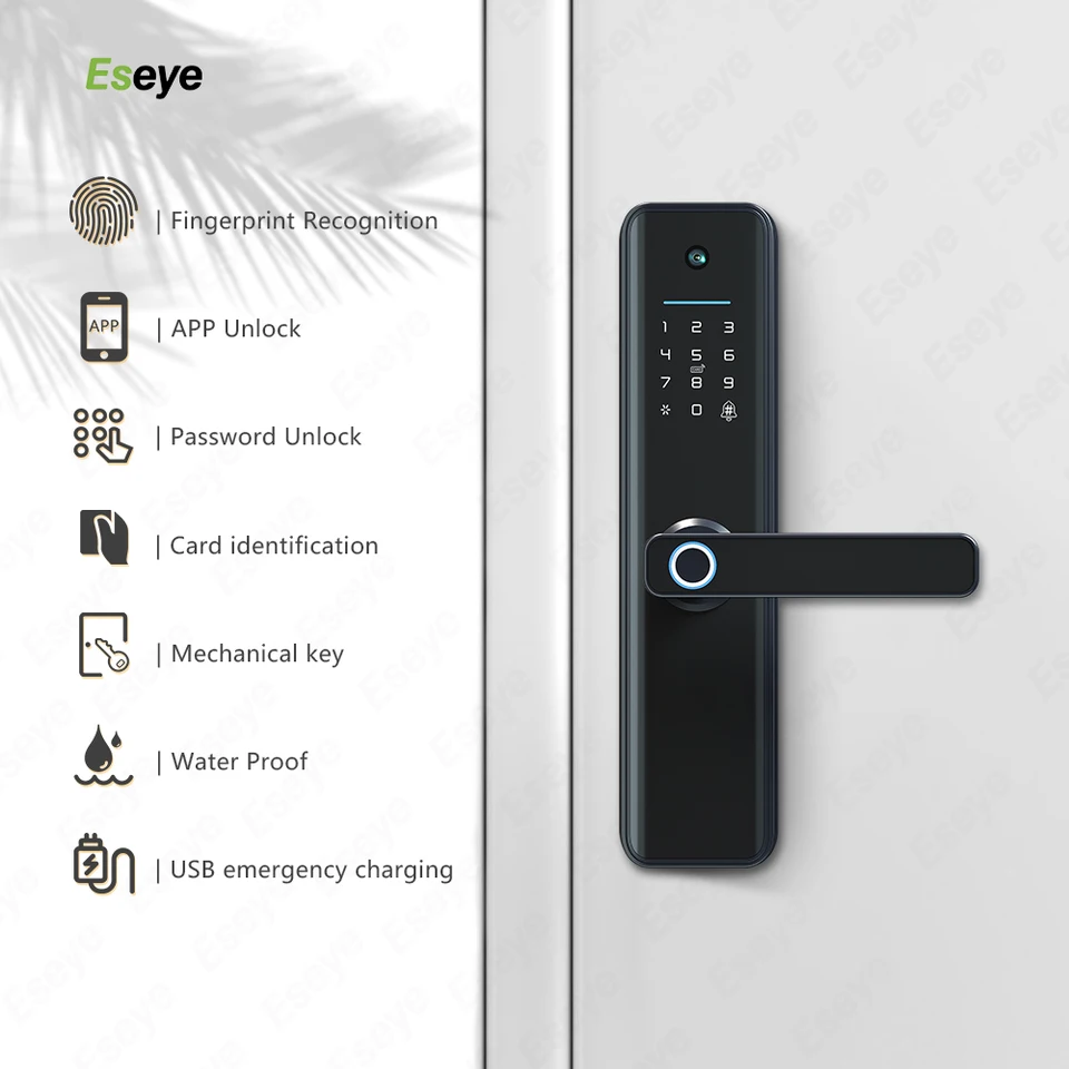 Cerradura Inteligente Wifi Huella App Tuya Smart